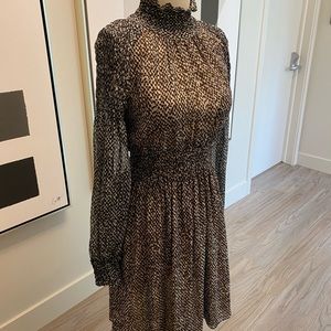 Michael Kors smocked dress